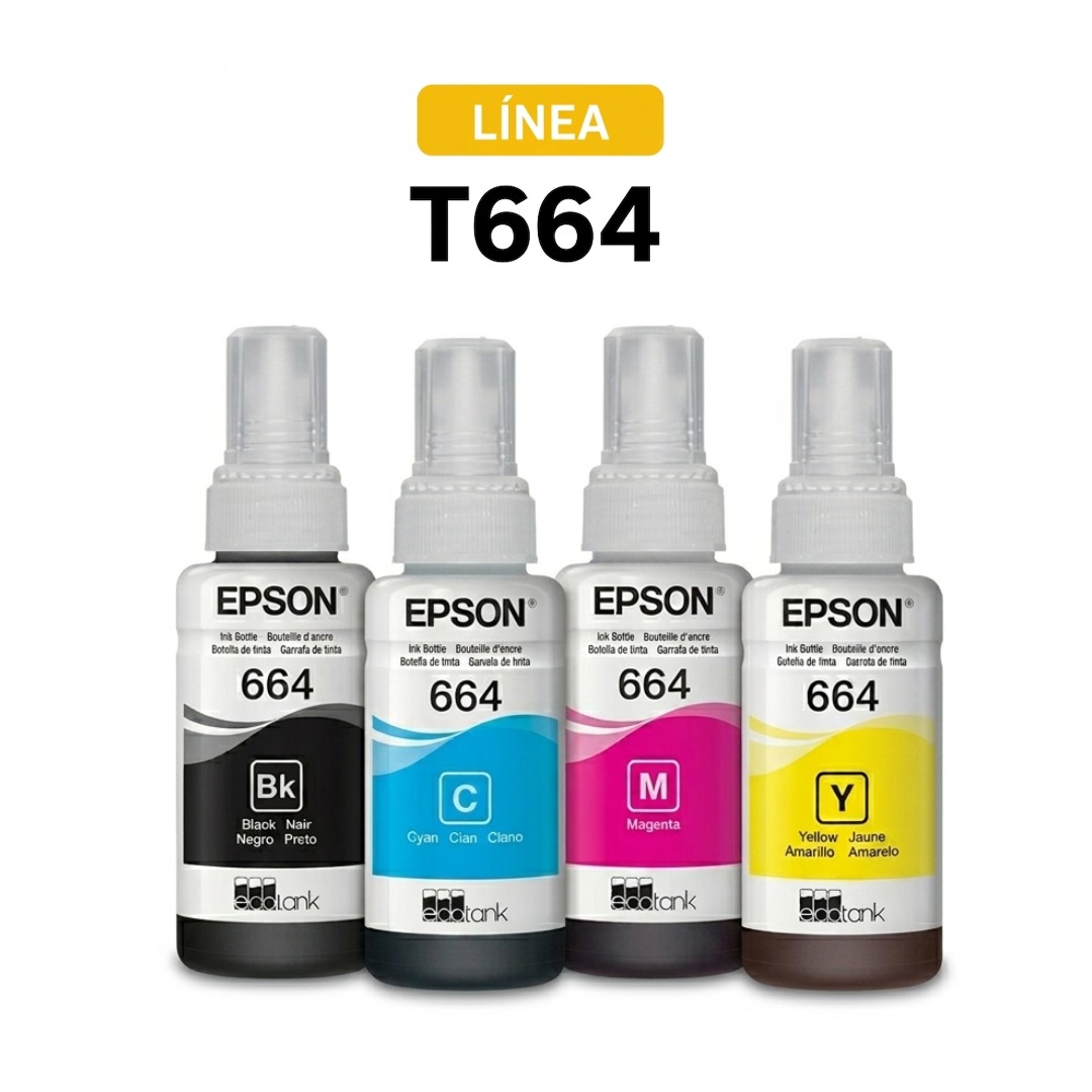 Tintas Epson T664