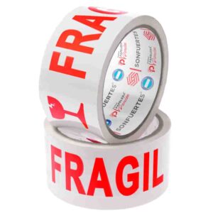 Cinta Frágil Impresas